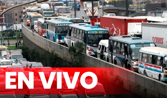Tráfico en Lima hoy, sábado 31 de diciembre: revisa EN VIVO cuáles son las vías congestionadas