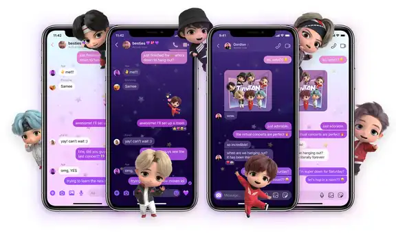 ¿Cómo personalizar tus chats de Instagram y Facebook con el tema de BTS?