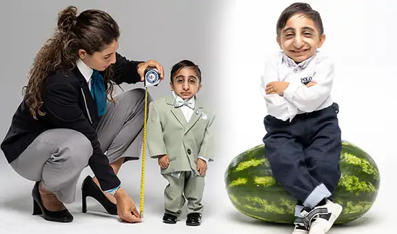 Afshin Ghaderzadeh: ¿quién es y cuánto mide el hombre considerado el más pequeño del mundo?