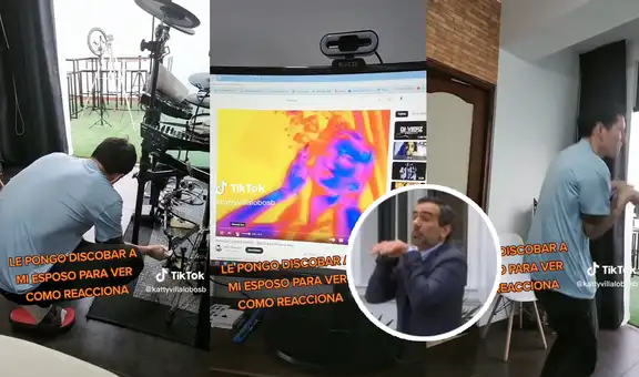 Pone “Disco bar” a su esposo y este comete blooper cuando intentaba bailar como Diego Montalbán
