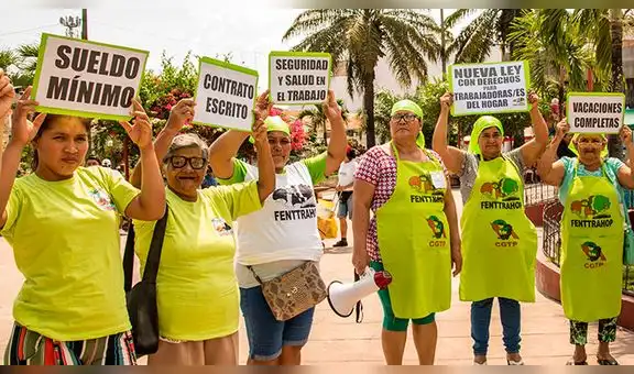 Congreso aprueba por mayoría ley que reivindica derechos laborales a trabajadoras del hogar
