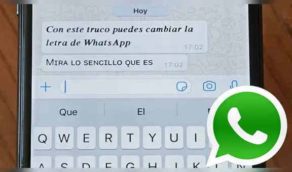 WhatsApp: ¿deseas tener tipos de letra que solo pocos consiguen? Aprende el truco [FOTOS]