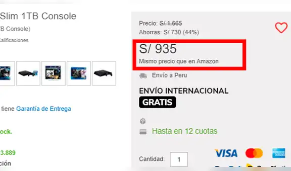 PS4: Black Friday acabó, pero el precio de la consola sigue bajando