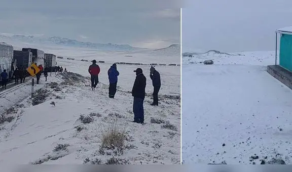 Arequipa: Intensa nevada causó estragos en zonas altas de Castilla