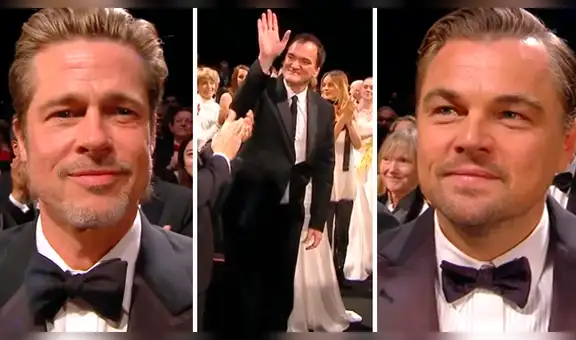 Once Upon a Time: Tarantino, DiCaprio y Pitt reciben siete minutos de aplausos en Cannes