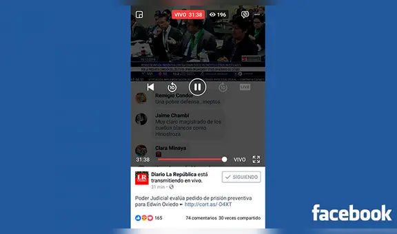 Facebook: ya puedes retroceder un video “en vivo” y aquí te mostramos cómo hacerlo