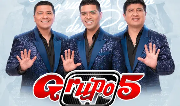Grupo 5 anuncia concierto en Lima: “Un regalo de Navidad para todos los fanáticos”