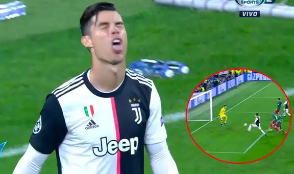 ¡Ni él se lo cree! El insólito gol que se perdió Cristiano Ronaldo en la Champions League