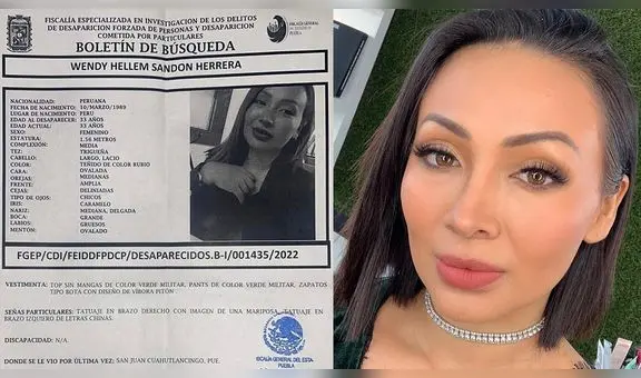 ¿Qué pasó con la estilista peruana Wendy Sandon? Todo sobre su caso de desaparición y muerte en México