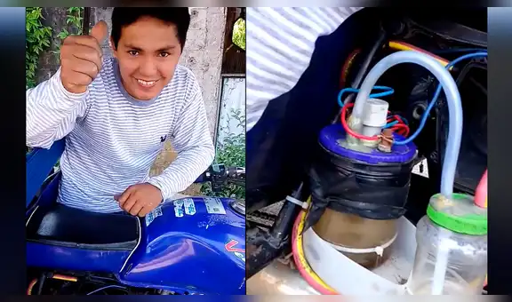 Facebook viral: Increíble invento para no gastar en combustible fue ideado por peruano [VIDEO] 