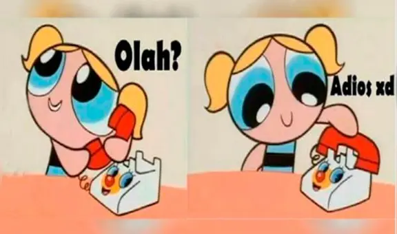 Facebook: el origen del meme "Hola - Adiós" de Burbuja que es viral en redes