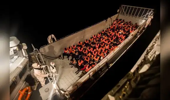 España acoge a refugiados del “Aquarius”