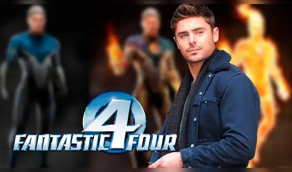 Marvel: así luciría Zac Efron como la Antorcha Humana de Los 4 Fantásticos