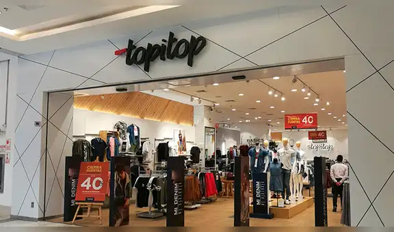 Topitop cerrará tiendas del Jockey Plaza y Plaza San Miguel