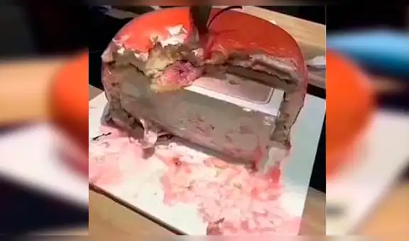 Facebook viral: joven recibe pastel de cumpleaños que escondía un curioso secreto en su interior [FOTOS] 