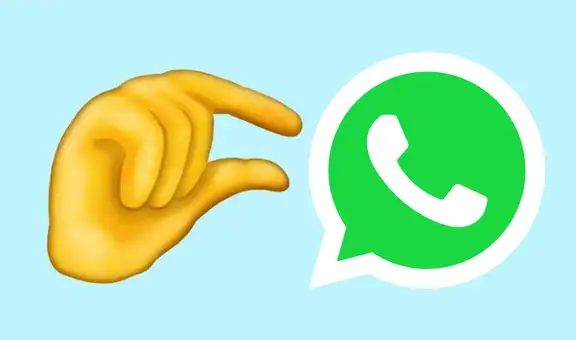 WhatsApp: ¿qué significa el polémico emoji de la mano pellizcando?
