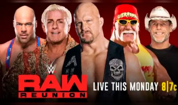 Próximo programa de RAW reunirá a leyendas y exluchadores de WWE [VIDEO]
