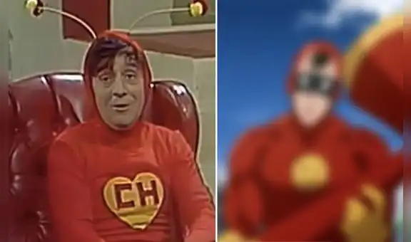 El Chapulín Colorado y su icónica aparición en un anime