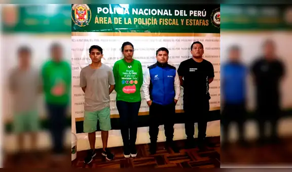 Trujillo: banda “Los Toqueros del Centro” estafaba con celulares