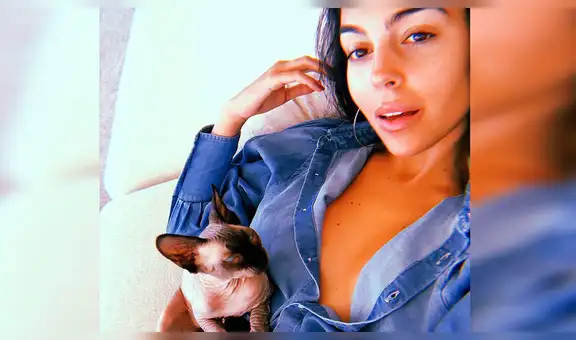 Georgina Rodríguez difunde grabación desnuda en la bañera y enciende las redes [VIDEO]