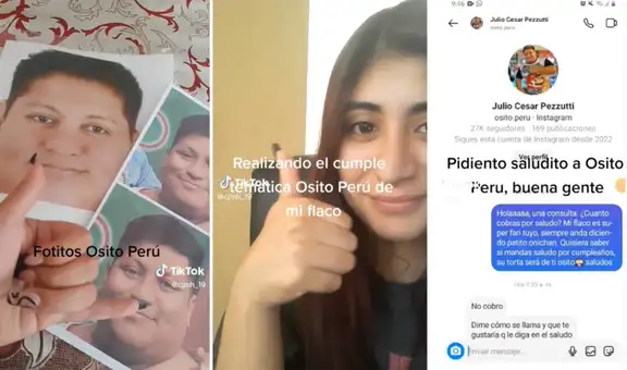 Le hace fiesta de cumpleaños con temática de Osito Perú a novio y él rompe en llanto de la emoción