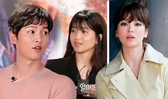 Song Joong Ki y su gesto con Kim Tae Ri, que recuerda indudablemente a Song Hye Kyo