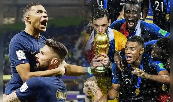 ¿Qué recambio presenta Francia para Qatar 2022 respecto al equipo que campeonó en Rusia 2018?