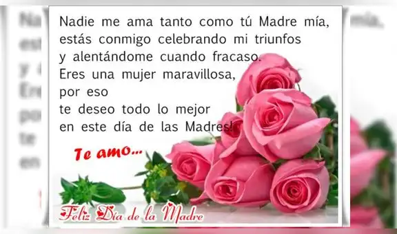 Comparte y dedica los mejores mensajes para expresar tu amor en el Día de la Madre