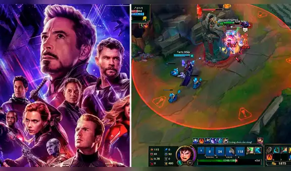 League of Legends: llena el chat con spoilers de Avengers Endgame para distraer a sus rivales