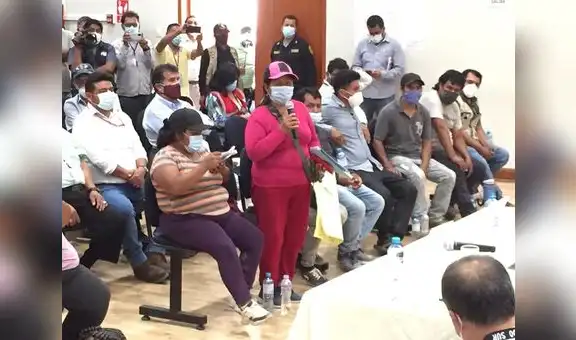 Ica: reunión entre trabajadores y comitiva de la PCM termina sin acuerdos
