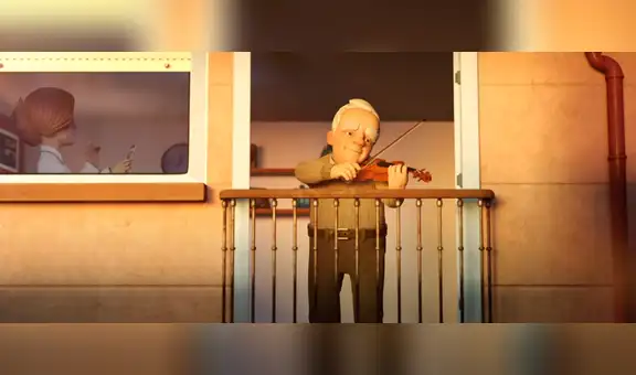 “Hermann”, el cortometraje sobre el anciano con Alzheimer que tocaba música para sus vecinos [VIDEO]