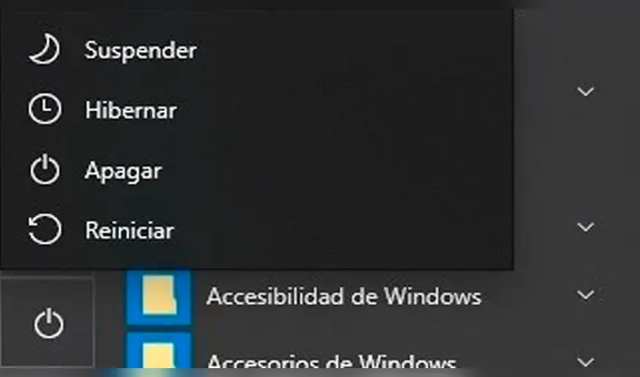 ¿Para qué sirven los botones ‘hibernar’ y ‘suspender’ que salen cuando vamos a apagar una PC o laptop?