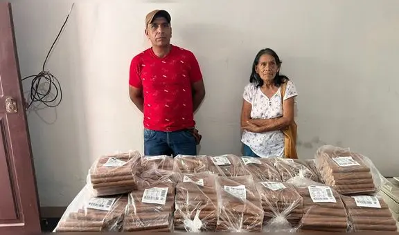La Libertad: capturan a mujer con 1.248 cartuchos de dinamita