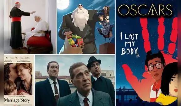 Oscar 2020: lista de películas nominadas que pueden verse en Netflix 