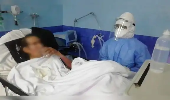 Médicos extraen dos litros de líquido alojados en pulmones de anciano con coronavirus 
