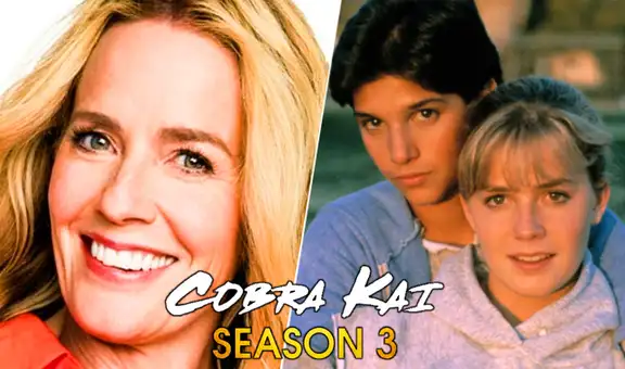 Cobra kai 3: Elisabeth Shue y Ralph Macchio se reencuentran después de 34 años 