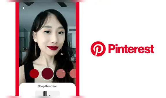 Pinterest lanza nueva función para probar maquillaje con Realidad Aumentada [FOTOS]
