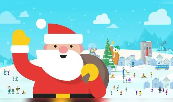 La herramienta de Google que permite saber dónde está Papá Noel