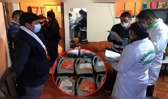 Puno: Hallan lubricantes de propiedad de la Policía Nacional en casa de suboficial