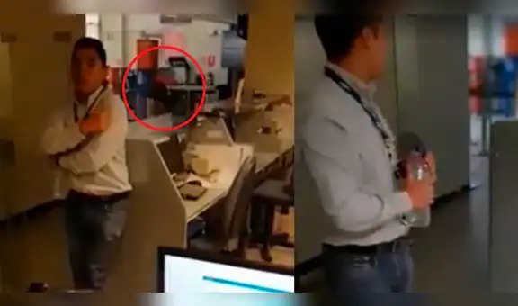 Viral de Facebook: “Niña fantasma” captada en banco causa asombro [VIDEO]
