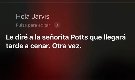 iPhone: ¿sabes qué sucede si llamas a Siri como JARVIS? [FOTOS]