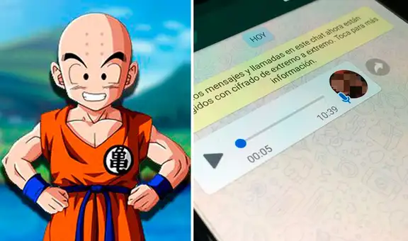 WhatsApp: ¿cómo enviar audios a tus amigos con la voz de Krilin de “Dragon Ball Super”?