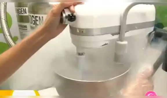 Lanzan helados hechos a base de nitrógeno líquido y miles ya quieren probarlo [VIDEO]