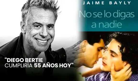 Diego Bertie cumpliría 55 años: ¿dónde ver “No se lo digas a nadie”, cinta que lo vinculó a Bayly?