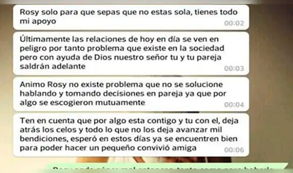 WhatsApp: Señora revela "por error" que su hijo es infiel a extraño [FOTOS]