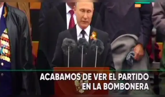 Perú vs. Argentina: ‘Vladimir Putin’ le envía un mensaje de aliento a la selección peruana [VIDEO] 