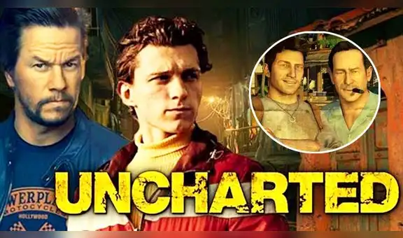 Uncharted: Tom Holland y Mark Wahlberg protagonizan primeras fotografías del filme