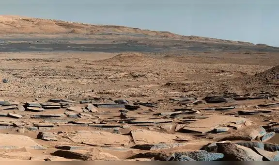 Robot Curiosity envía imágenes de zona de Marte donde podría haber vida