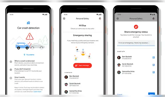 Google lanza app que detectará si sufriste un accidente y llamará a emergencias automáticamente 