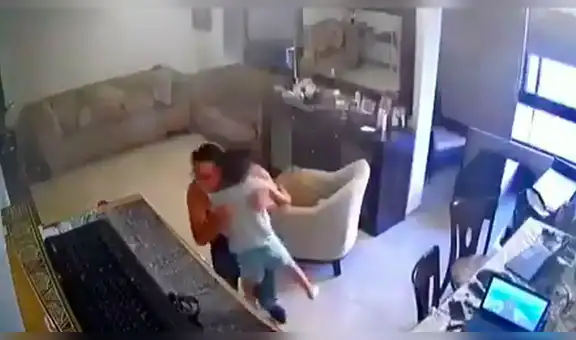 Líbano: padre protege a su hijo con su cuerpo durante la explosión en Beirut [VIDEO]